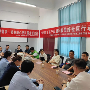 【千站暖万家】兰考县桐心绘社工开展社区民主协商议事
