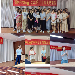 和尔解集团公司2023年上半年总结会议