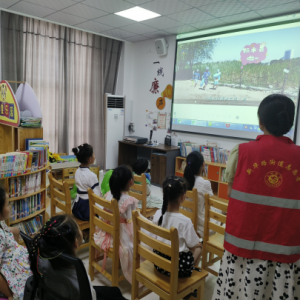 巩义市新华路街道桐和社区持续开展防溺水宣传活动