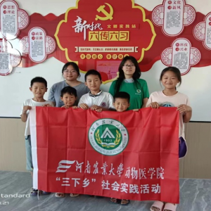 下乡实践心连心 关爱儿童手牵手