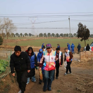 情暖新春 致敬英雄！巩义市河洛志愿者协会开展慰问老兵活动